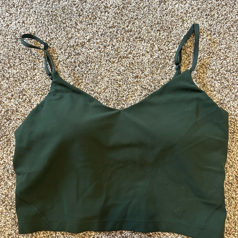 Dark Green align lululemon top
